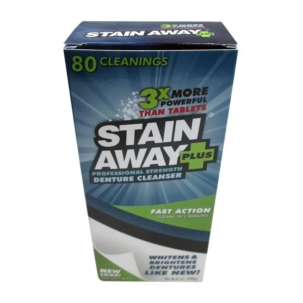 Stain-Away Plus Dental Cleanser, 8.1-Ounce (Pack of 3)