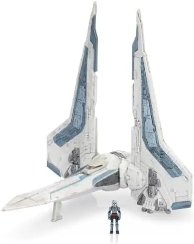 Star Wars Micro Galaxy Squadron Armada Edition Bo- Katan's Gauntlet Fighter