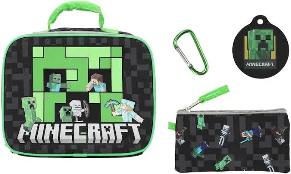 Minecraft Creeper 4-Piece Lunch Kit