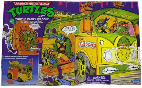 Teenage Mutant Ninja Turtles Original Party Wagon