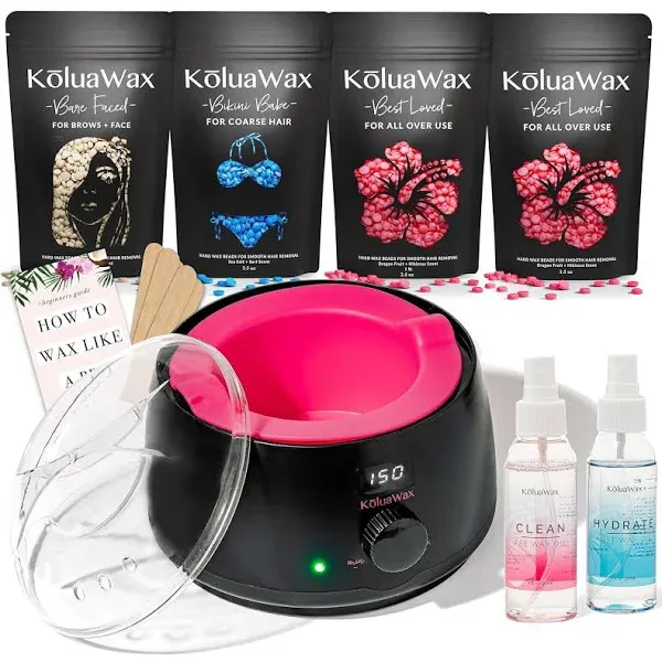 KoluaWax at Home Body Waxing Kit