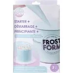 Frost Form - Starter + Kit (8 inch) 7-Piece Set | Professional-Quality, Food-Grade Plastic | Cake Frosting | Beginners and Pros | Cake Decorating Kit | Compatible with Piping Bags and Cake Stands