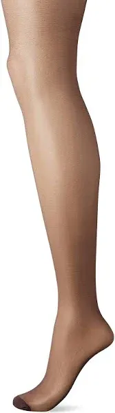 Hanes Women's Silk Reflections Silky Control Top Reinforced Toe Pantyhose