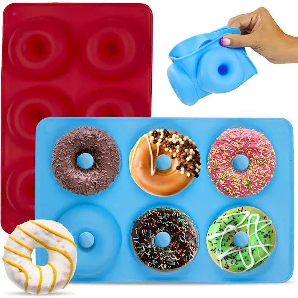 HOTPOP Silicone Donut Molds