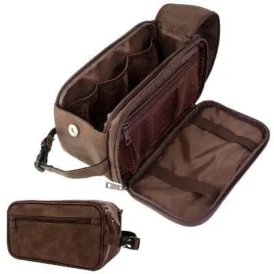 PAVILIA Men's Travel Toiletry Bag