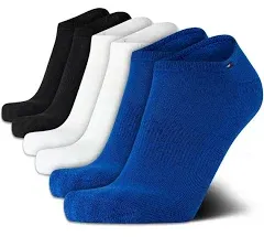 Tommy Hilfiger Men's Athletic Socks - Cushion No Show Ankle Socks (6 Pack)