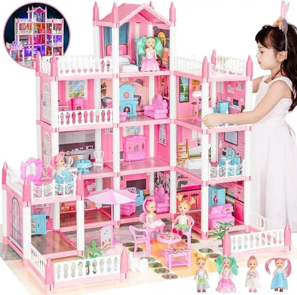 GirlDiary Dream Dollhouse for Girls