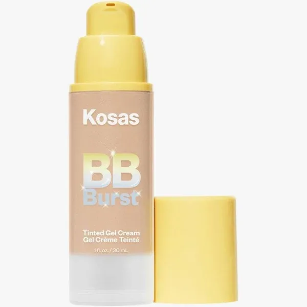 Kosas Bb Burst Tinted Moisturizer Gel Cream with Copper Peptides Medium Deep Neutral Warm 32