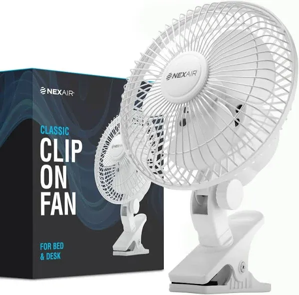 Nexair 6-Inch Clip On Fan