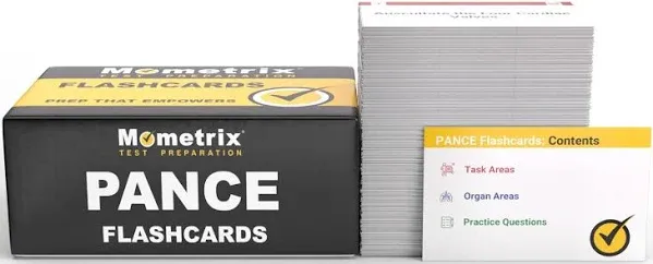 PANCE Prep Study Cards 2024-2025: PANCE Exam Review and Practice Test Questions [Full Color Cards]