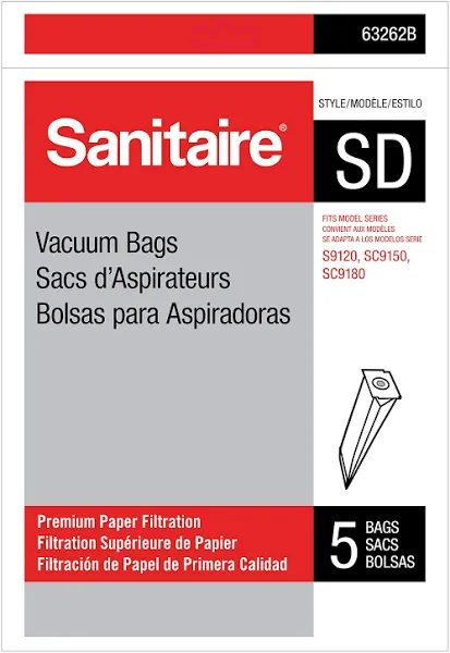 Electrolux Eureka Sanitaire Premium Allergen Filtration Vacuum Bags