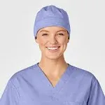 WonderWink Men's WonderWORK unisex Scrub Cap Ceil Blue One Size