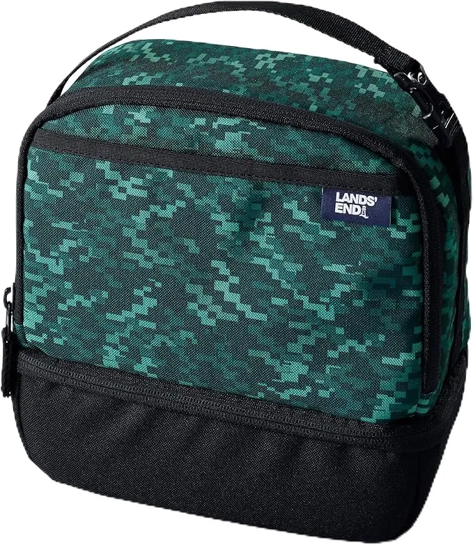 Lands' End Kids Techpack Lunchbox Black Heather