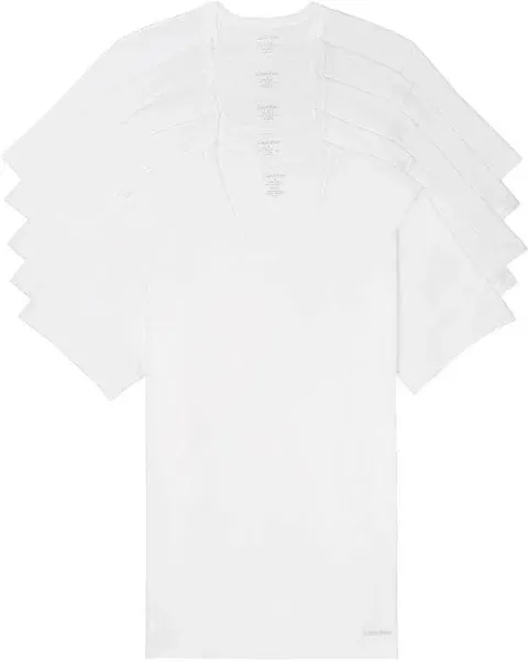 Calvin Klein Men's Cotton Classic 5-Pack Slim Undershirts