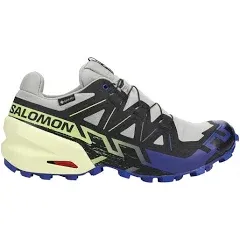 Shoes Running Men Salomon Speedcross 6 Gtx L47701300 Black-Green-Bl<wbr/>ue