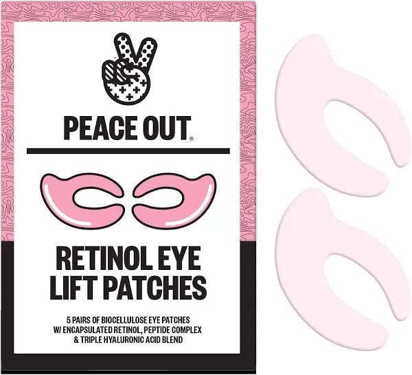 Peace Out - Retinol 360° Eye Lift Patches to Lift, Firm and Revitalize