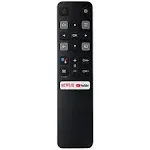 New Remote Control Rc802v FNR1 Fit for TCL TV 40S334 50S434 55s434 75s434 40s330 70S430 32s334 55S435 50S435 43S43432S6500A 65p8s 65p8 55p8s 49s6800fs