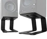 Desktop Speaker Stands Pair for Desk Speakers, Studio Speaker Riser, Medium a...