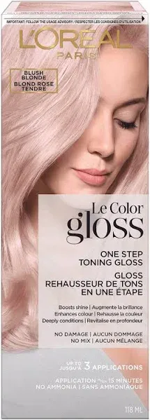 L'oreal Paris Le Color Gloss One Step Toning Gloss Hair