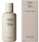 tenoverten The Rose Soak Nail Polish Remover - Nourishing, Non-Toxic Formula - 4 fl oz