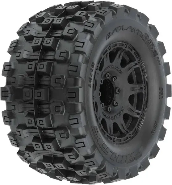 Pro-Line Racing Badlands MX38 HP 3.8 BELTD MTD Raid 8x32 17mm F/R RC Tire