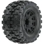 Pro-Line Badlands MX38 HP 3.8" Belted & Mounted Raid Tires, 8x32 17mm F/R (2)