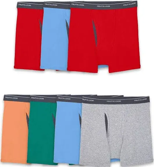 Fruit of the Loom Boys' Boxer Briefs