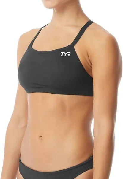 TYR Women's Solid Diamondfit Top Swimsuit