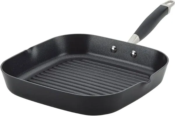 Anolon Advanced Home 11-Inch Deep Square Grill Pan