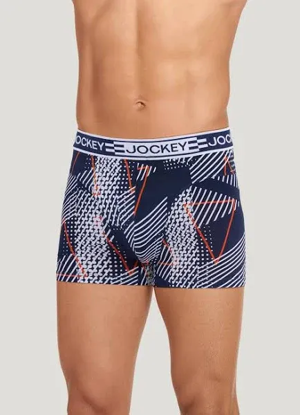 Jockey Men's Underwear Sport Cooling Mesh Performance 3" Trunk