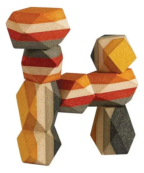 PlanToys Geo Stacking Rock