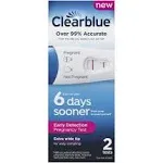 Clearblue� Reproductive Health Test Kit-Reproductive Health Test Kit Clearblue� hCG Pregnancy Test 2 Tests CLIA Waived