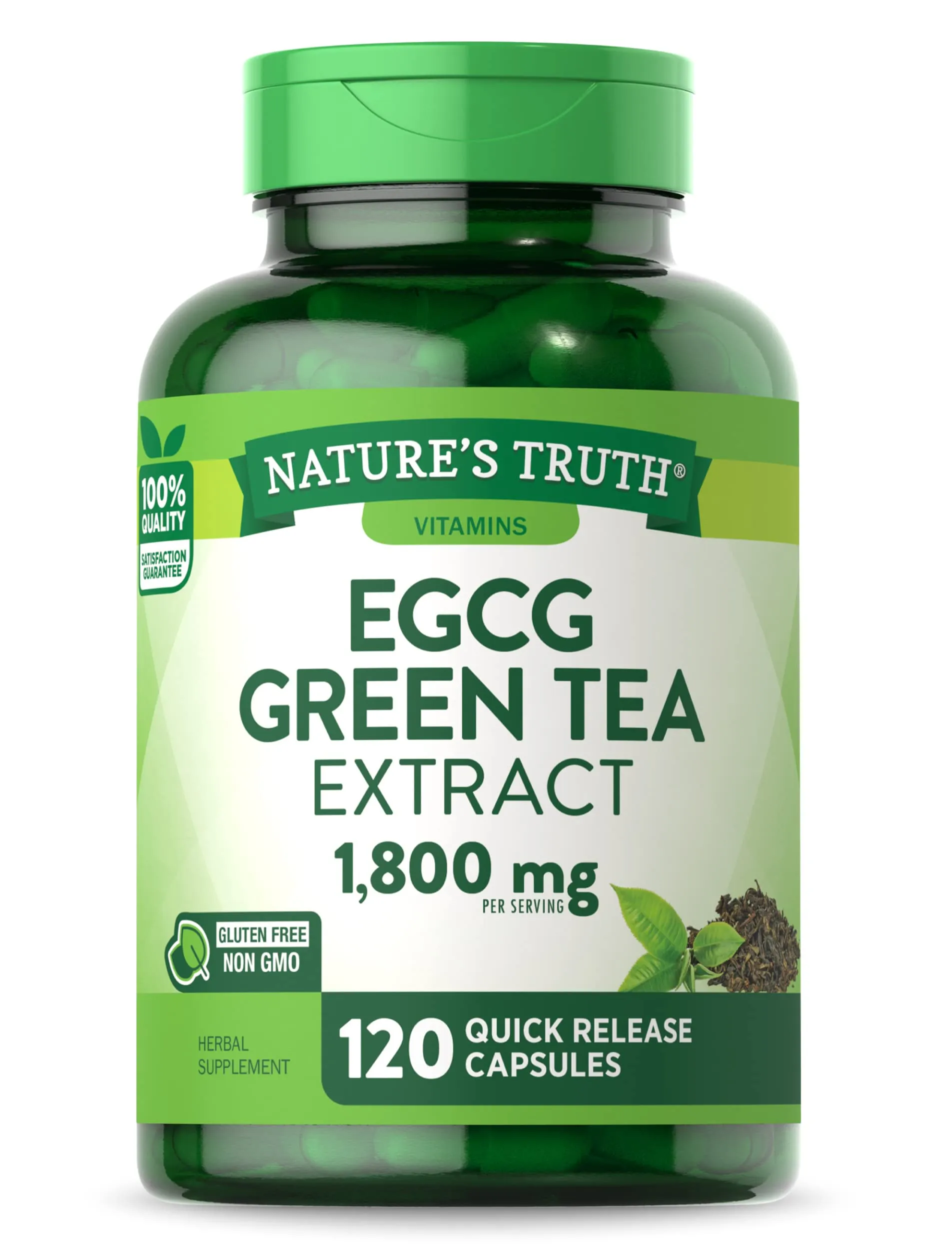 Nature's Truth EGCG Green Tea Extract 1800mg