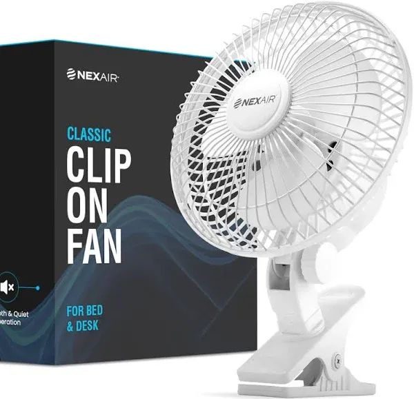 Nexair 6-Inch Clip On Fan