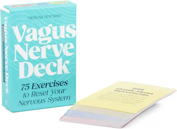 Vagus Nerve Deck: 75 Exercises to Reset Your Nervous System: 75Exercises to Reset Your Nervous System