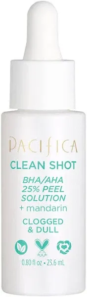 Pacifica Clean Shot BHA-AHA 25 Percent Peel Solution