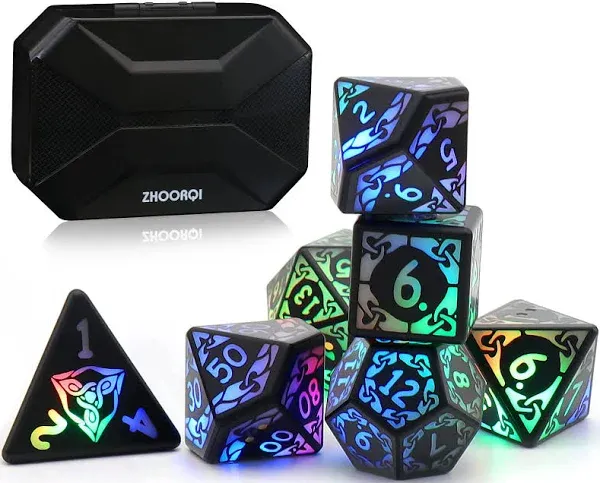 DND Dice Rechargeable with Charging Box