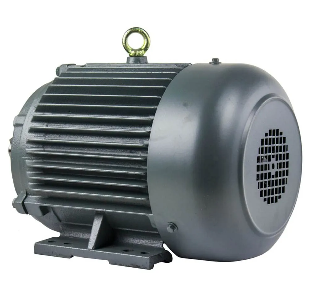 5 HP 3 Phase Electric Motor 3600 RPM 184T Frame TEFC 230/460 Volt Severe Duty