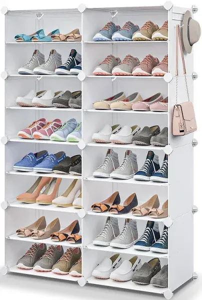 HOMIdec 8 Tier Shoe Rack