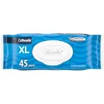 Cottonelle Flushable Wipes, Extra Large - 45 wipes