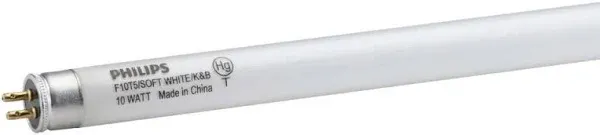 PHILIPS 16 in. T5 10-Watt Soft White (2700K) Linear Fluorescent Light Bulb