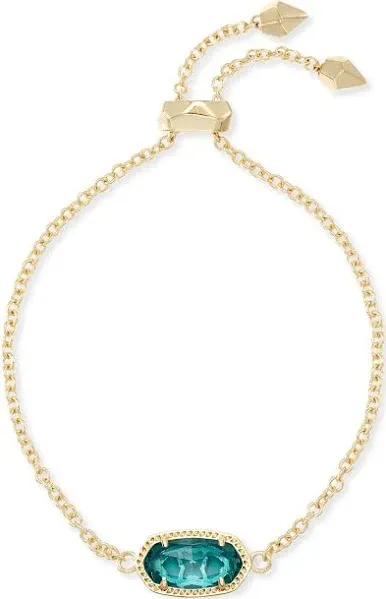 Elaina Gold Delicate Chain Bracelet in Mulberry Drusy