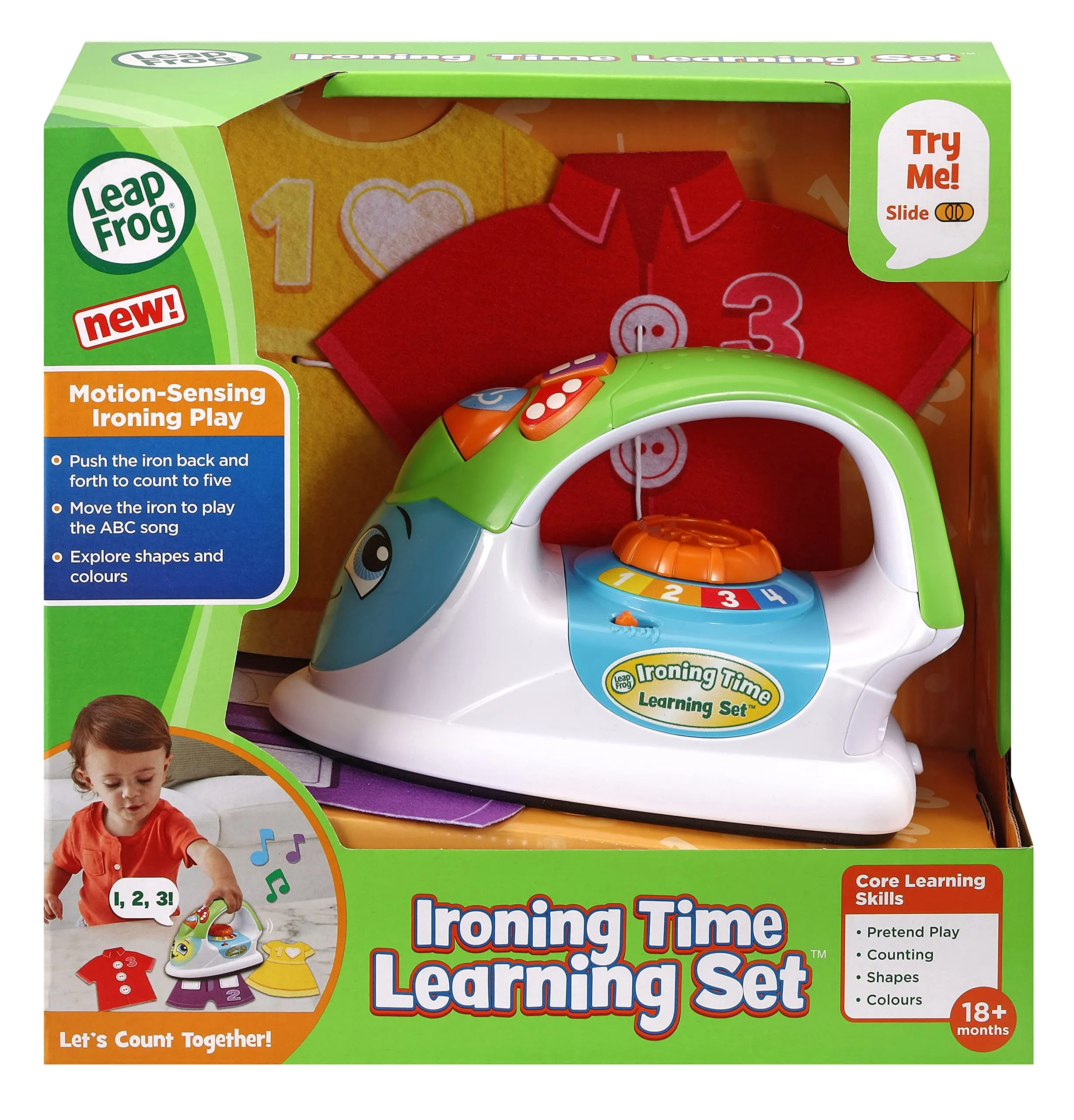 Leap Frog Ironing Time Learning Set 18+ Months New in Box