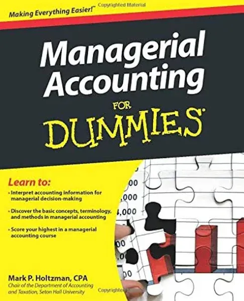 Managerial Accounting For Dummies