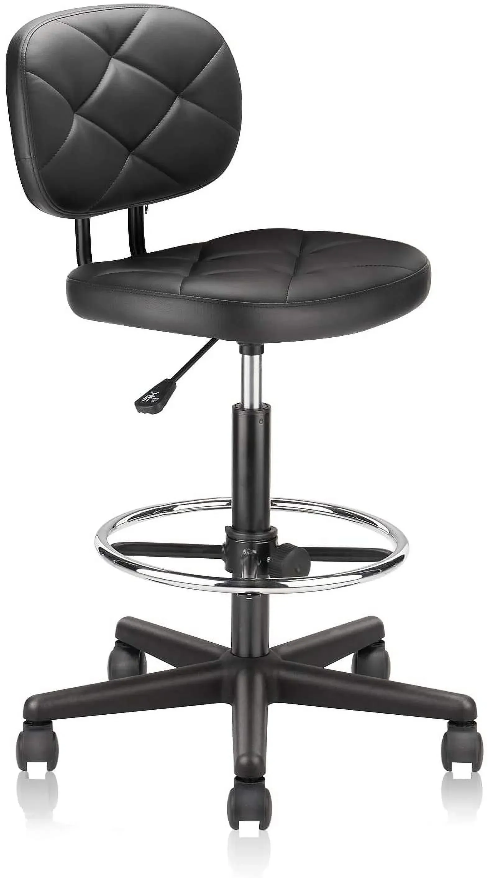 KLASIKA Drafting Rolling Stool Chair