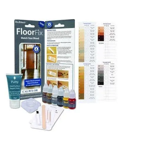 CalFlor Mix2Match FloorFix Wood and Laminate Repair Kit