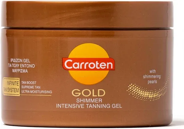 Carroten Gold Shimmer Tanning Gel 150ml