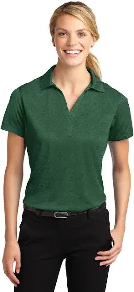 Sport-Tek LST660 Ladies Heather Contender Polo