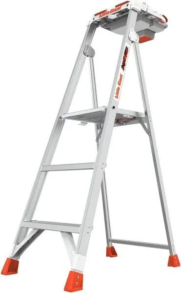 Little Giant Ladders Paint Pro 5-ft Aluminum Type 1aa 375-lb Load Capacity Platform Step