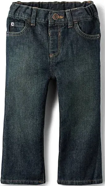 The Children's Place Baby and Toddler Boys' Basic Bootcut Jeans